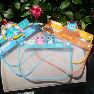 NIP Child 5 Pack Face Shield Mask Guard